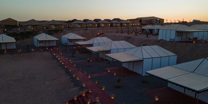 Marrakech: Overnight in Agafay Desert with Dinner & Campfire - Key Points