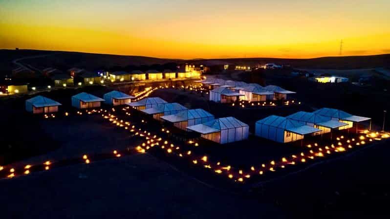 Marrakech: Overnight in Agafay Desert with Dinner & Campfire - A Scenic Journey from Marrakech to Agafay