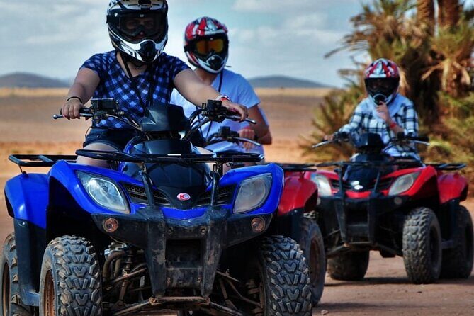 Marrakech Palmeraie Quad Bike Desert Adventure - Key Points