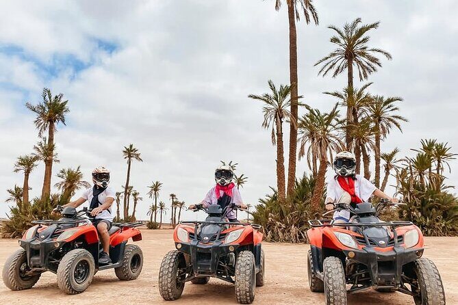 Marrakech palmeraie Quad Bike Experience with transfers - FAQs