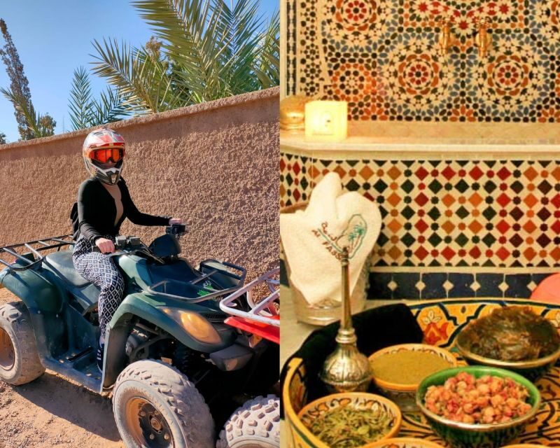 Marrakech: Palmeraie Quad Bike & Traditional Moroccan Spa - What to Expect from the Marrakech Palmeraie Tour