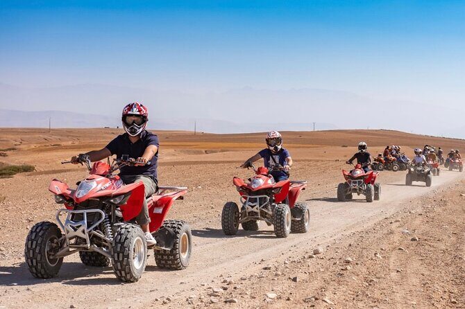 Marrakech Quad Bike Activity in desert palmeraies grove - Frequently Asked Questions