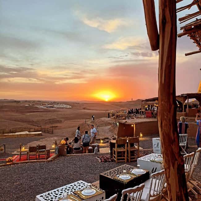 Marrakech: Quads & Camels on Sunset and Dinner With FireShow - Key Points