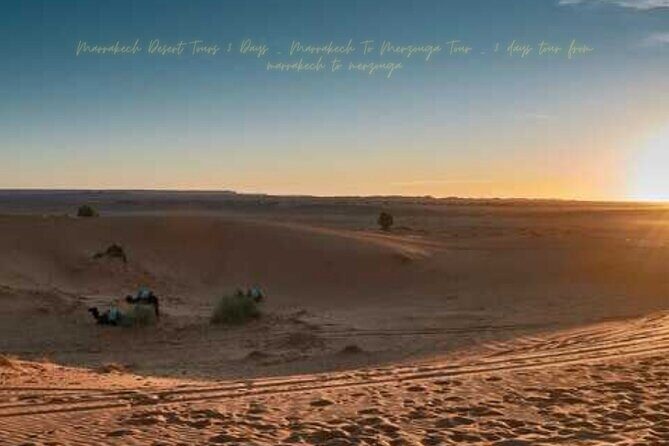 Marrakech to Merzouga 3 Days Luxury Tour -Luxury Desert Camp - Day-by-Day Breakdown of the Itinerary