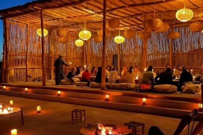 Marrakesh: Agafay Desert Sunset, Camel Ride, and Dinner - The Moroccan Dinner: Flavors and Atmosphere