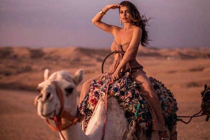 Marrakesh: Agafay Desert Sunset, Camel Ride, and Dinner - Entertainment and Campfire: Cultural Authenticity