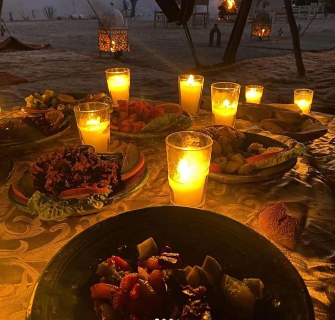Marrakesh: Agafay Desert Sunset, Camel Ride, and Dinner Show - The Camp and Dinner