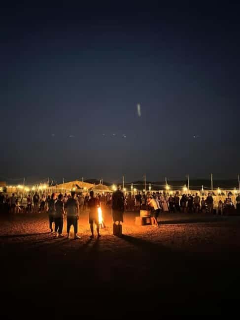 Marrakesh: Agafay Desert Sunset, Camel Ride, and Dinner Show - Dinner Under the Stars: Moroccon Flavors in a Magical Setting