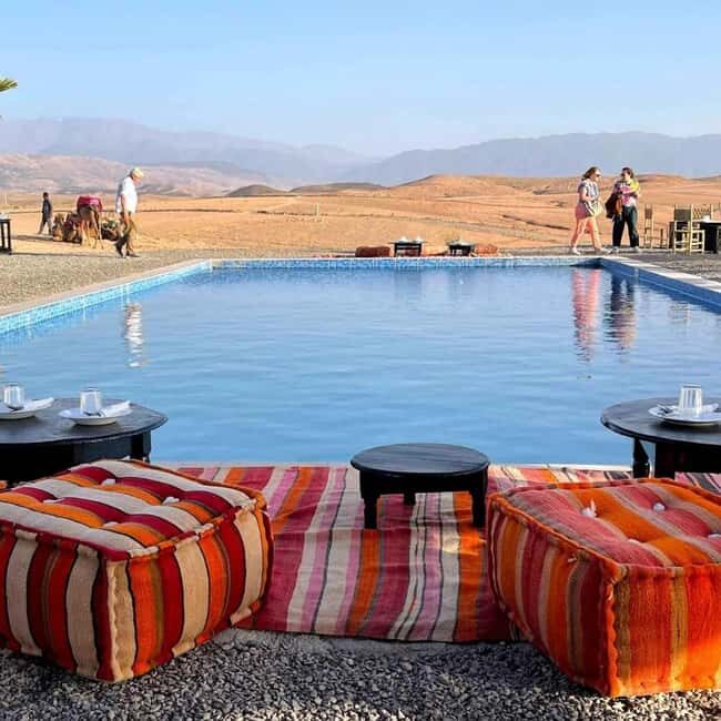Marrakesh: Agafay Desert Tour with Lunch and Swimming Pool - Key Points
