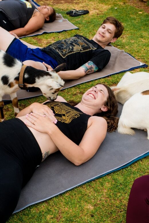 Maui Goat Yoga with Miniature Goats - What’s Included and What You’ll Need to Bring