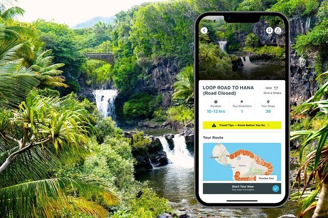 Maui "Loop" Road To Hana Audio Driving Tour - Key Points