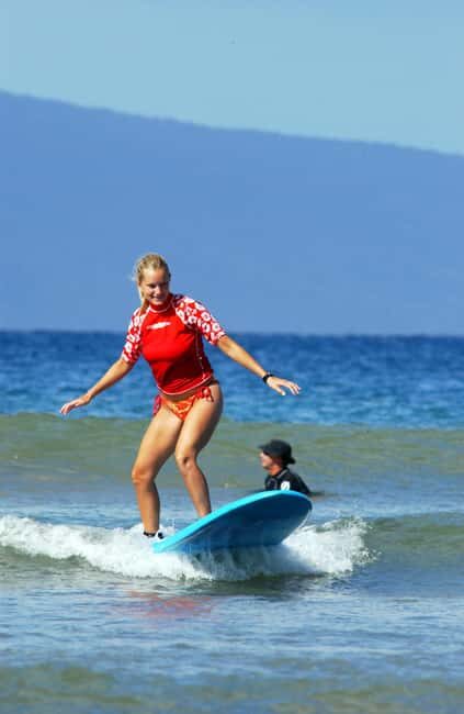 Maui: Surfing Lesson for everyone ; pure fun! - Real Traveler Feedback
