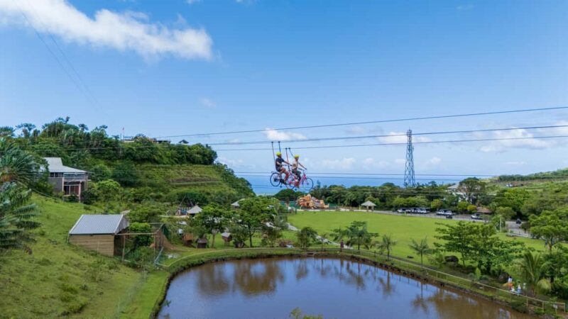 Mauritius: Ganga Talao, Vallé, and Bicycle Zipline - Exploring the Sacred Ganga Talao