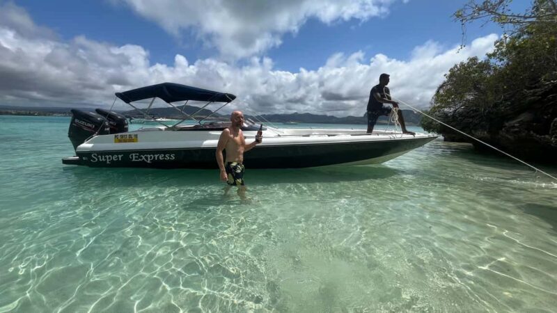 Mauritius Ile aux cerfs PRIVATE BOAT - Key Points