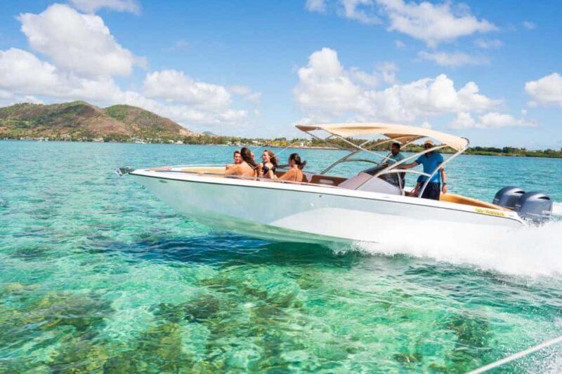 Mauritius: Speedboat Ile aux Cerfs, GRSE Waterfall, BBQ, Bar - A Day Trip That Packs a Punch