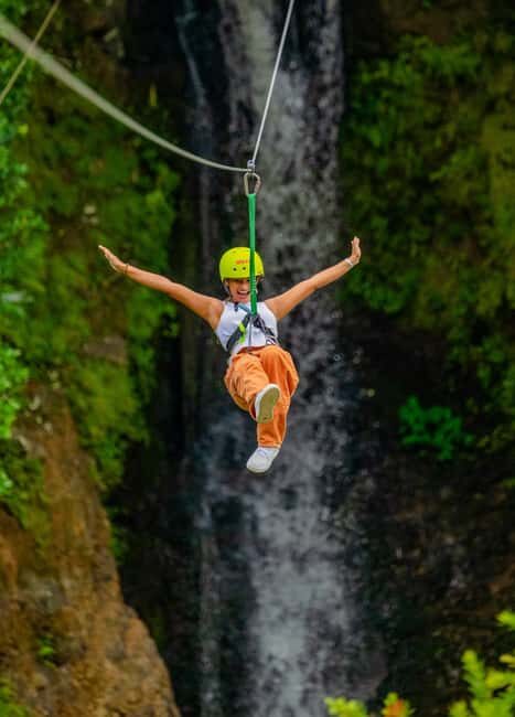 Mauritius: Vallé Advenature Park: Waterfall Zipline - What to Expect at Vallé Advenature Park’s Waterfall Zipline