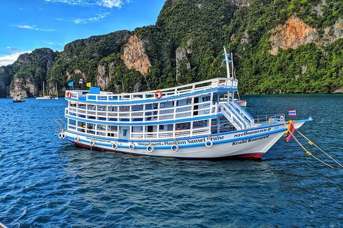 Maya Bay Sleepaboard Spend the night on our purpose built boat in Maya Bay - The Sum Up