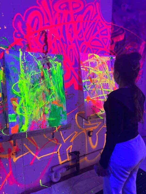 Melbourne: Messy & Creative Splash Paint Workshop - Exploring the Workshop in Depth