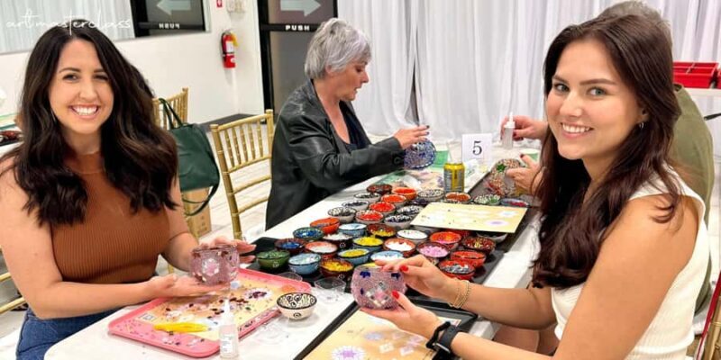 Melbourne: Mosaic Art Classes - Turkish Lamp Workshop - The Experience in Detail