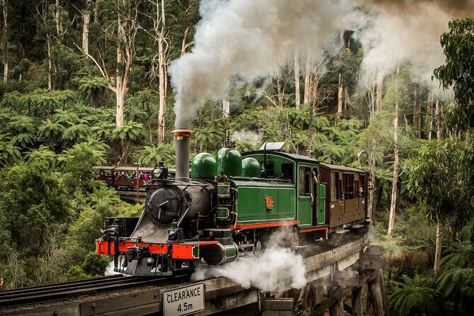 Melbourne Puffing Billy Penguin wine choc(16 max) Hotel Pick Up - Exploring the Itinerary in Detail