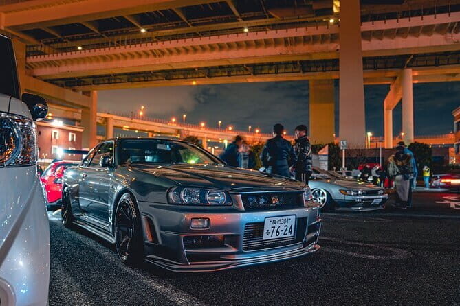 Membership Car Club GTR35 LibertyWalk Daikoku car meet photoshoot - Transportation, Group Size, and Practicalities