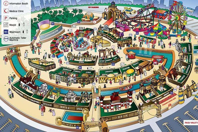 Memorable Evening at Dubai Global Village with Dubai Miracle Garden Visit !! - FAQ