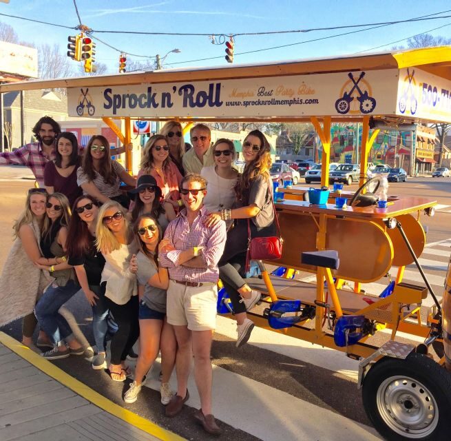 Memphis: Guided Bar Crawl on a Pedal Bike - What to Expect from the Memphis Pedal Bike Bar Crawl