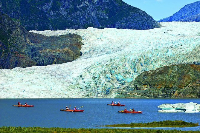 Mendenhall Lake Kayak and Salmon Bake Adventure - A Close-Up Look at the Mendenhall Lake Kayak and Salmon Bake Adventure