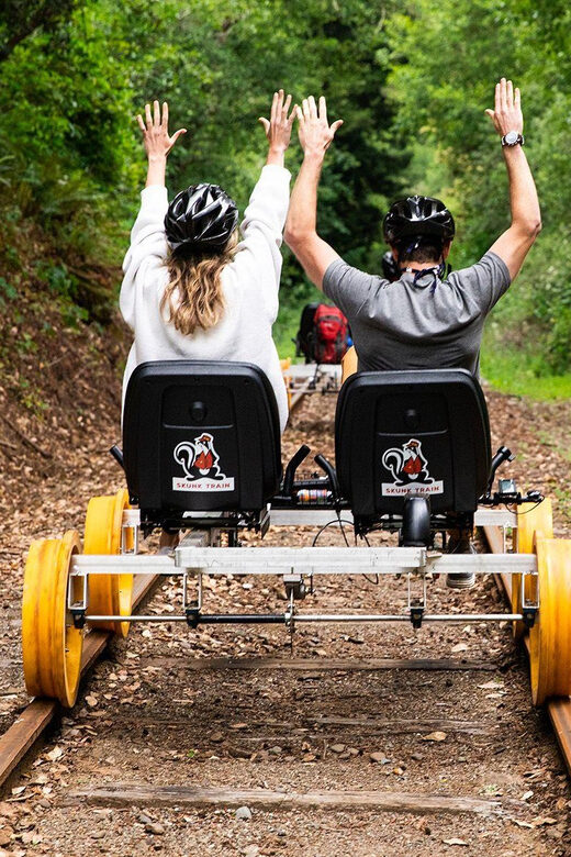 Mendocino County: Moonlight Railbike Tour - FAQs