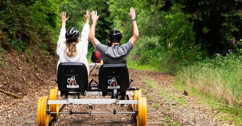 Mendocino County: Railbiking Tour Along the Noyo River - An In-Depth Look at the Railbiking Experience
