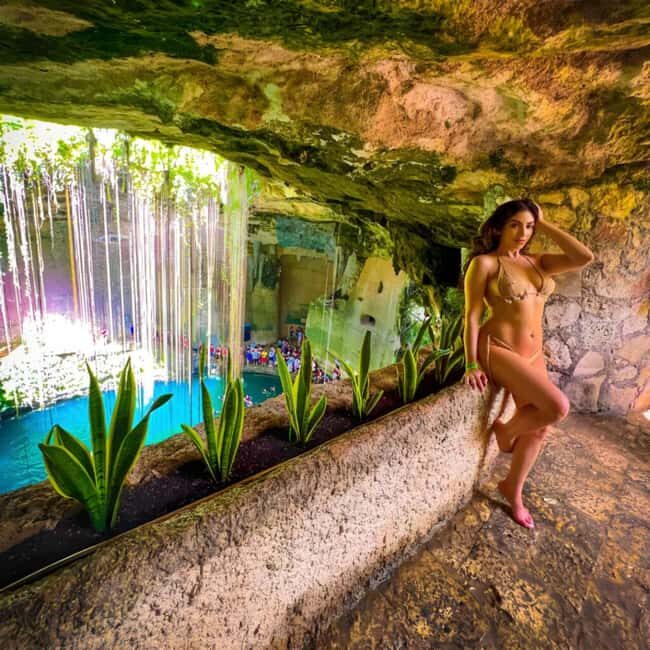 Merida: Mayan Day at Chichen Itza! Cenote Ikkil & Izamal - The Refreshing Escape: Cenote Ikkil