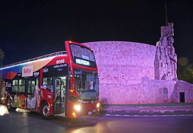 Mérida: Panoramic Sightseeing Tour Bus Ticket with 2 Routes - Key Points