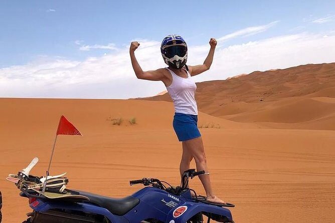 merzouga Desert 1 hour or two hour Quad Bike, and sandboarding - An In-Depth Look at the Sahara Quad and Sandboarding Tour