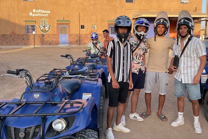 merzouga Desert 1 hour or two hour Quad Bike, and sandboarding - FAQ