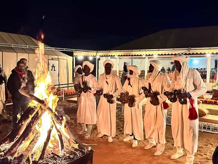 Merzouga Desert Tour, Quad Sandboarding Camel Ride & Dinner - Key Points