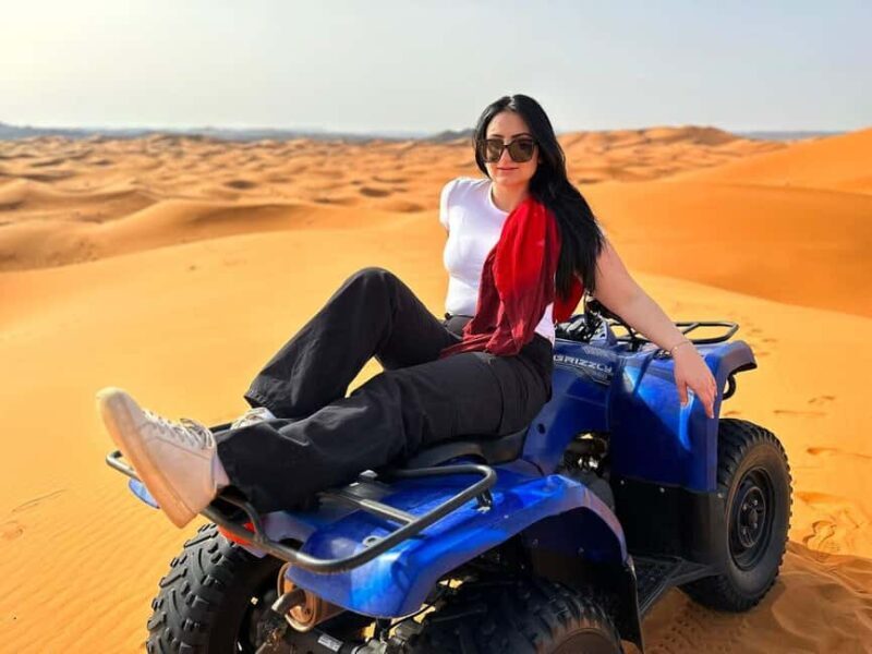 Merzouga: Erg Chebbi Quad Biking Tour with Guide - Key Points