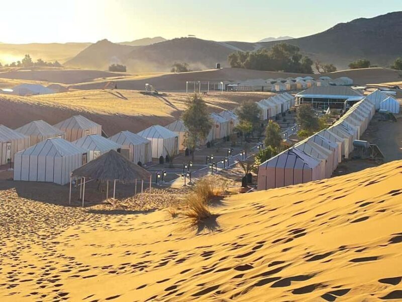 Merzouga: Overnight in Luxury camp with camels dinner - What to Expect on Your Desert Night