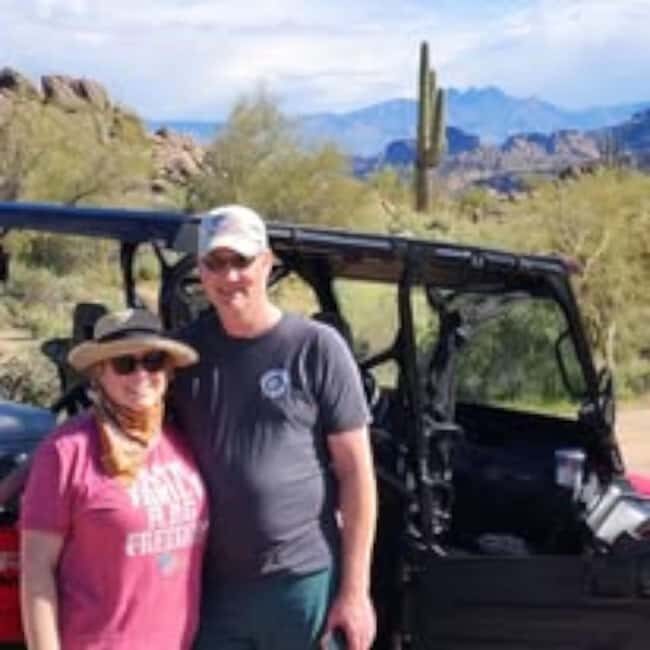 Mesa. AZ: Bulldog Canyon Off-Road Tour Scenic Superstitions - Key Points