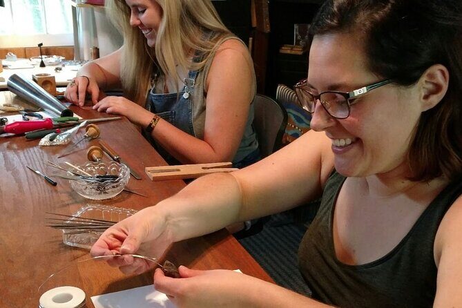 Metalsmithing in a Rustic Studio - The Details of the Itinerary