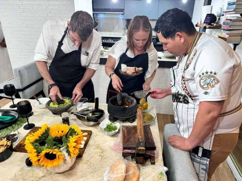 Mexican cuisine at home - The Hosts and Atmosphere