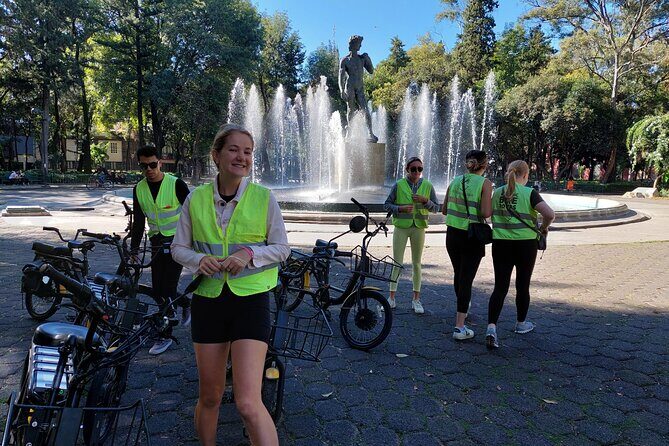 Mexico City E-Bike Tour with a taco and churros stop - Key Points
