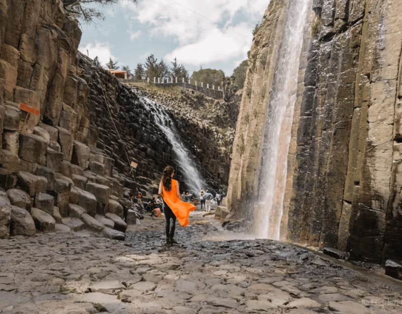 Mexico City Private Basaltic Prisms Tour: Magical Fountains - Key Points
