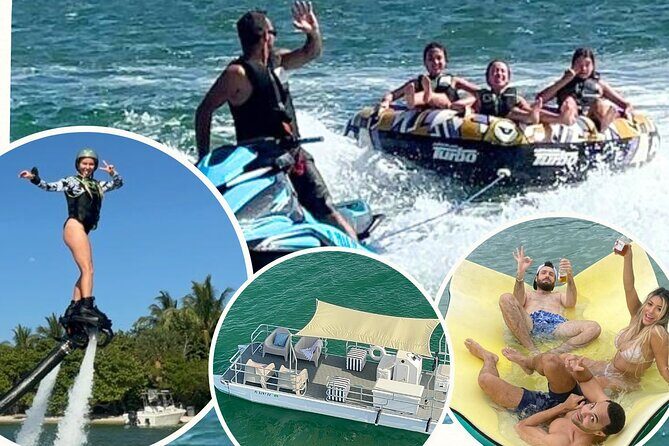 Miami: Aqua Excursion (Flyboard + Tubing + Boat Tour) - Overview of the Experience