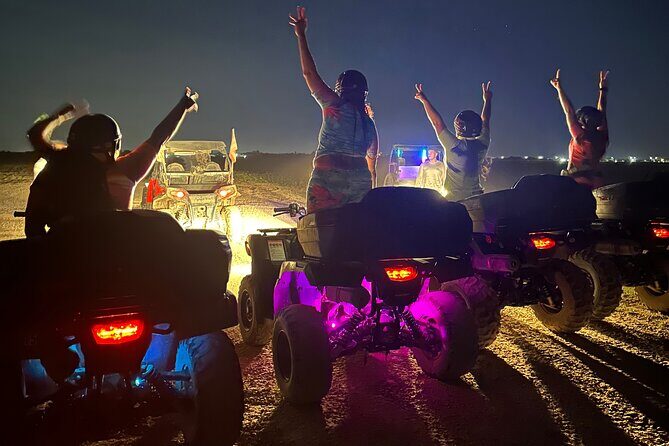 Miami ATV Night Ride with LED Lights- FREE PASSENGER & SKI MASK - Key Points