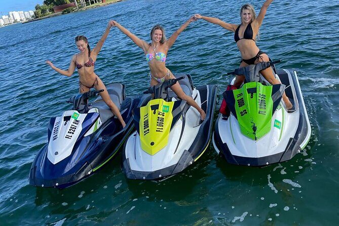 Miami Beach Jet Ski Rental with Boat Ride - Key Points