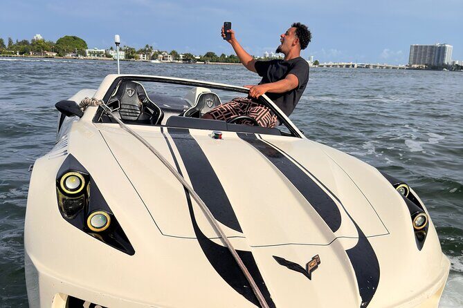 Miami Beach Jetcars and Free Boat Ride - Key Points