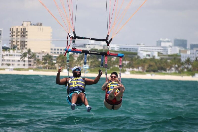 Miami Beach: Parasailing Boat Tour in South Beach - Duration and Price