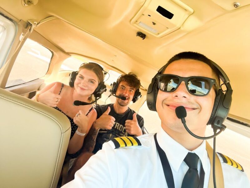 Miami: Downtown Private Airplane Tour with Soft Drinks - What Previous Travelers Say
