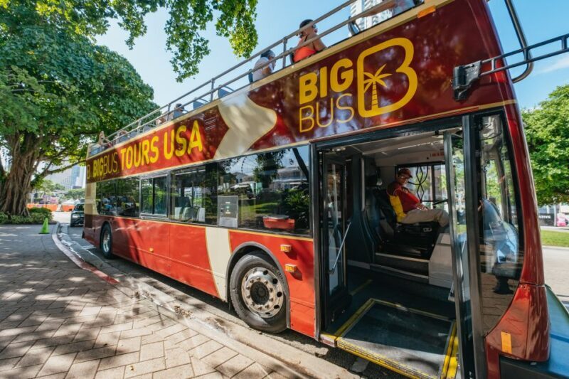 Miami: Half-Day Open-Top Bus Tour Plus Biscayne Bay Cruise - Key Points