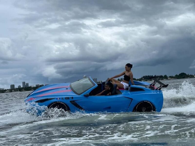 Miami JetCar: 1 Water JetCar Rental | 1h - Key Points